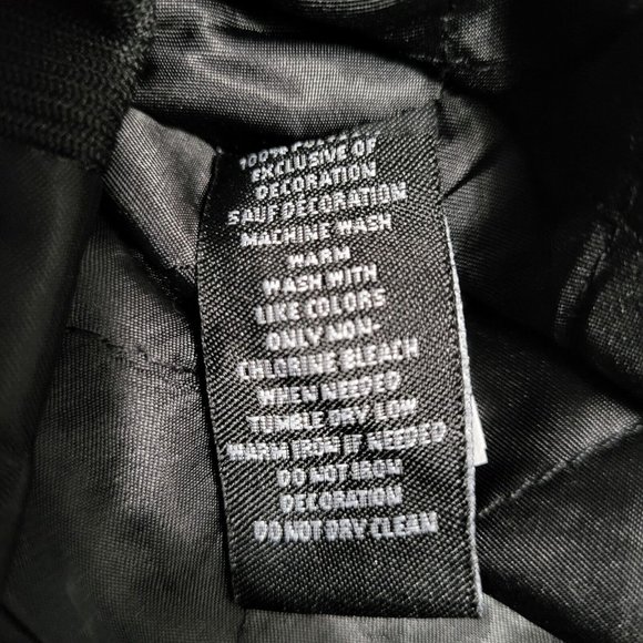 Roku Studio 'Ice Scream' Black Satin Bomber Jacket Sz 3XL/2XL Runs Smaller - Picture 4 of 6